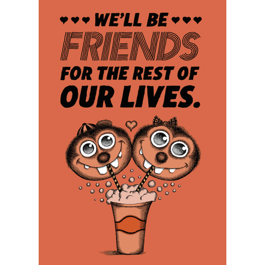 Bald Guy Friends For The Rest Of Our Lives Greeting Card [251]