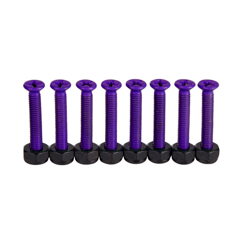 Cal-7 COLORED Phillips Bolts - PURPLE