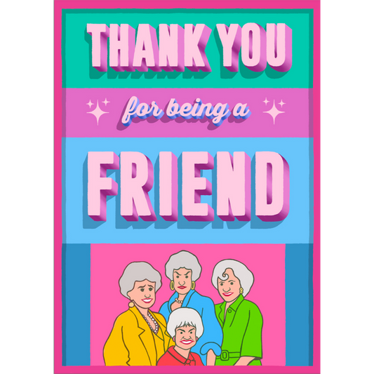 Bald Guy Thank You For Being A Friend (Golden Girls) [263]