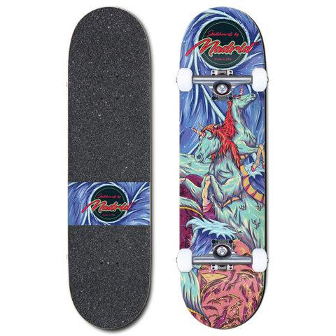 MADRID 8" SEAHORSE Skateboard Complete - LocoSonix