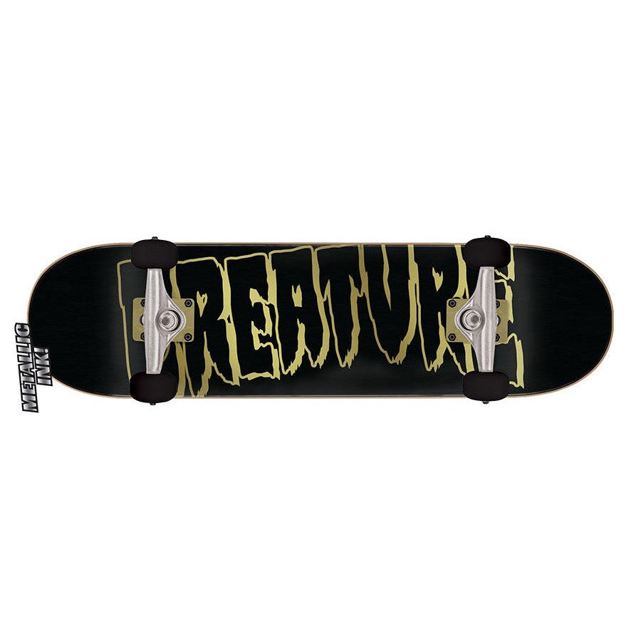 Creature LOGO OUTLINE  LARGE Skateboard Complete 8.25"