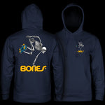 Powell Peralta SK8BOARD SKELETON MID WEIGHT Hoodie - Navy