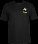 Powell-Peralta SKATEBOARD SKELETON S/S Shirt - Black