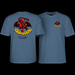 Powel Peralta DRAGON II T-Shirt - Indigo Blue