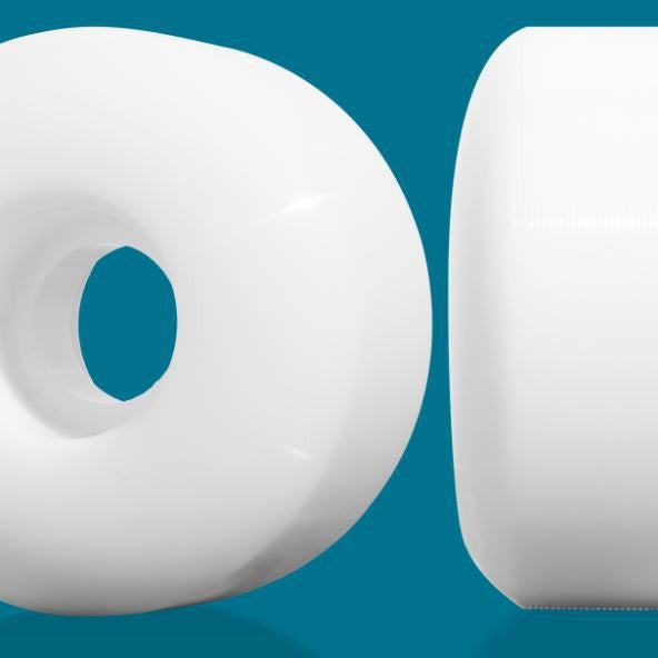 Steadfast Chub Skateboard Wheels - White 56mm 102A [set/4] – LocoSonix