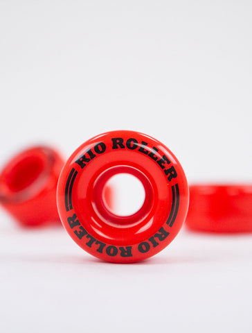 Rio COASTER Roller Skates Wheels - Red [set/4]