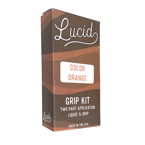 Lucid Grip Spray COLORED ORANGE Kit