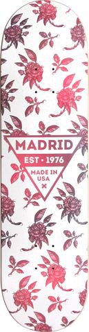 Madrid Street Rosa Skateboard Deck 8"