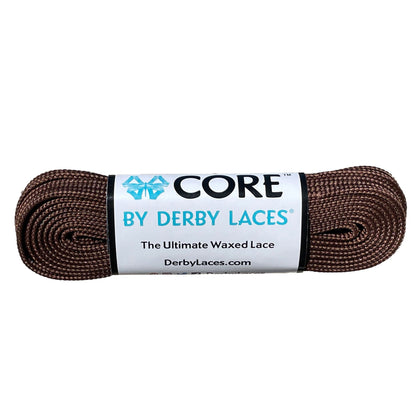 Derby Core Roller Skates Laces - Chocolate Brown 54" [137cm]