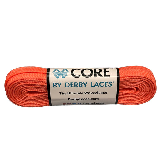 Derby Core Roller Skates Laces - Coral 96" [244cm]