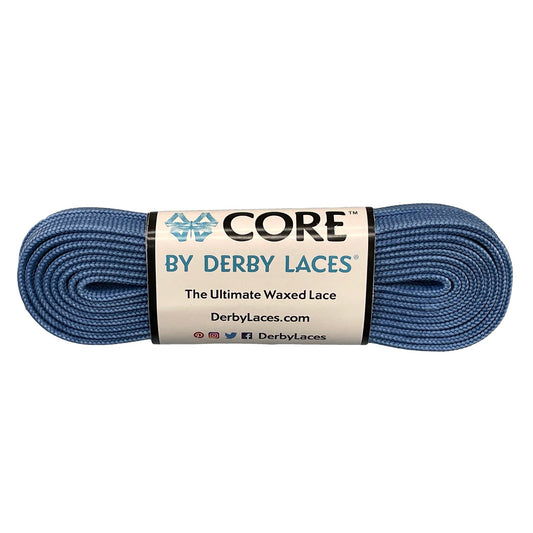 Derby Core Roller Skates Laces - Denim Blue 72" [183cm]