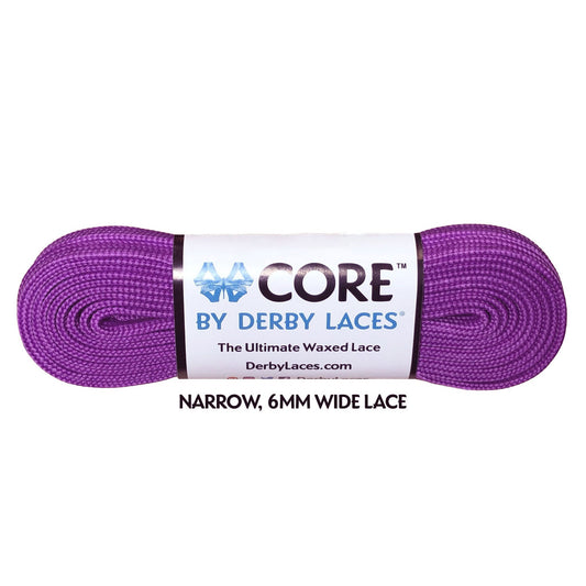 Derby Core Roller Skates Laces - Grape Purple 96" [244cm]