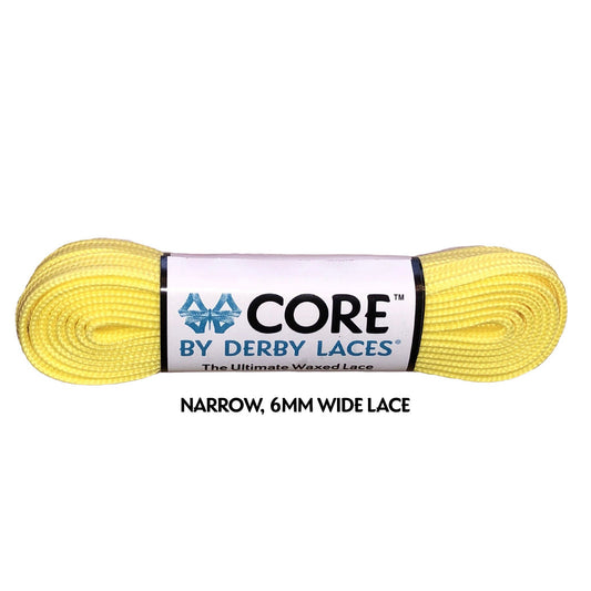 Derby Core Roller Skates Laces - Lemon Yellow 54" [137cm]