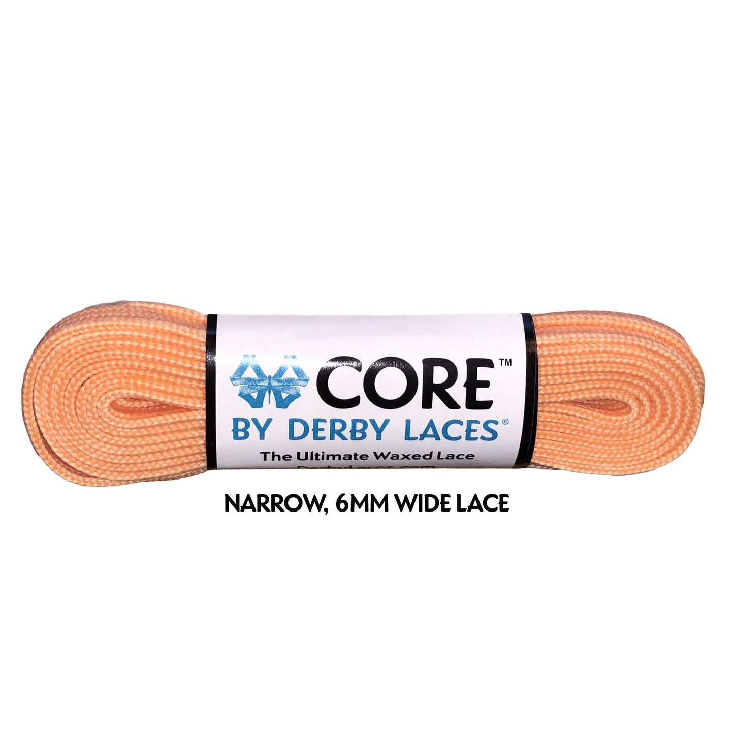 Derby Core Roller Skates Laces - Peach 54" [137cm]