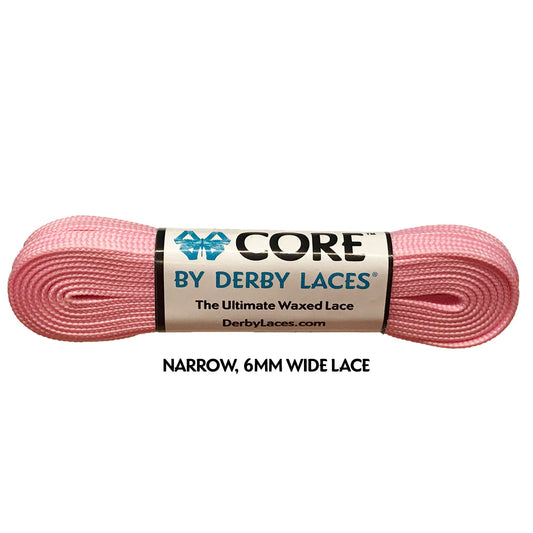 Derby Core Roller Skates Laces - Pink Cotton Candy 54" [137cm]