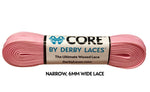 Derby CORE Roller Skates Laces - Pink Cotton Candy  96" [244cm]
