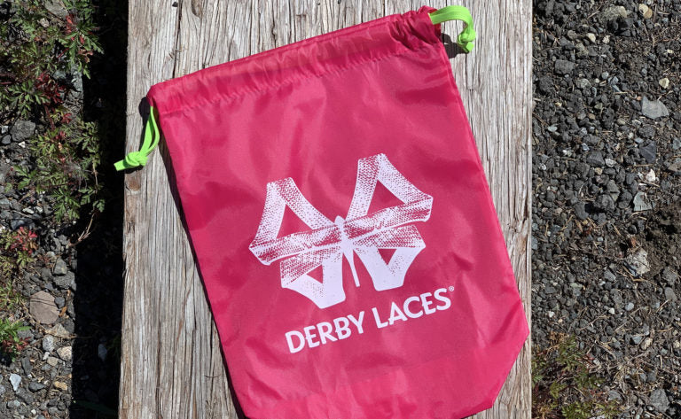 Derby Double Drawstring Bag - Pink