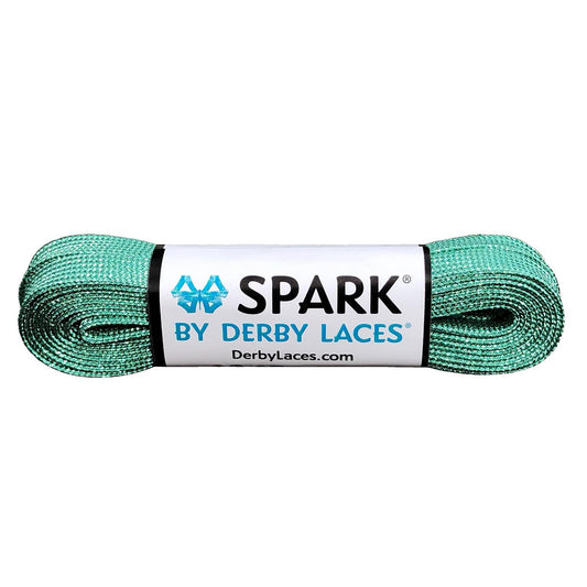 Derby Spark Roller Skates Laces - Aquamarine 54" [137cm]