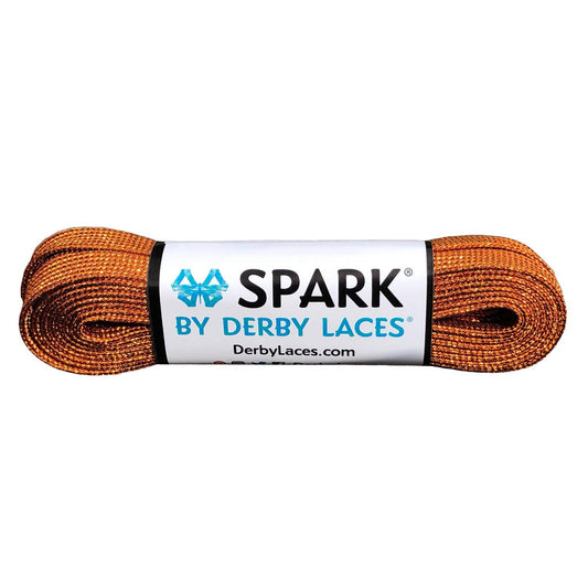 Derby Spark Roller Skates Laces - Dark Copper 96" [244cm]