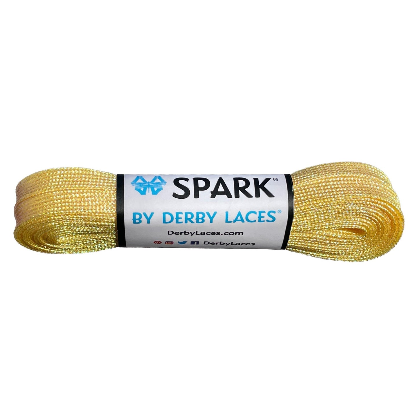 Derby Spark Roller Skates Laces - Lemon Yellow 54" [137cm]