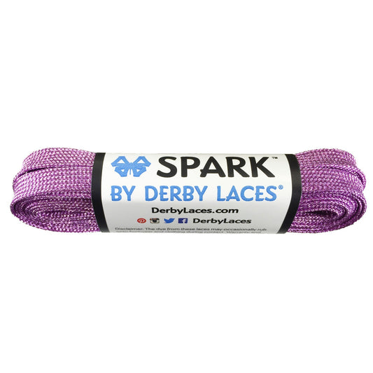 Derby Spark Roller Skates Laces - Lilac Purple 96" [244cm]