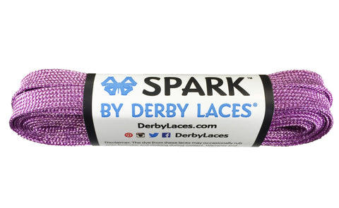 Derby SPARK Roller Skates Laces - Lilac Purple  72" [183cm]