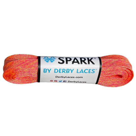 Derby Spark Roller Skates Laces - Orange Creamsicle 72" [183cm]