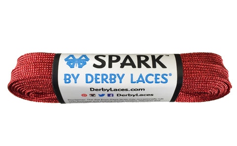 Derby SPARK Roller Skates Laces - Red  72" [183cm]