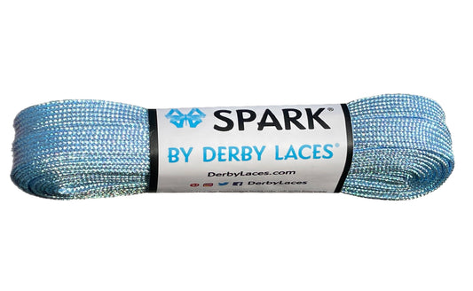 Derby Spark Roller Skates Laces - Sky Blue 96" [244cm]