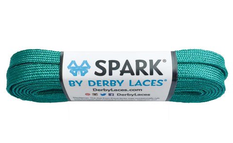 Derby SPARK Roller Skates Laces - Teal  72" [183cm]