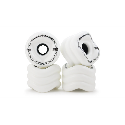 Shark Wheel DNA Longboard Wheels - White 72mm 78A [set/4]