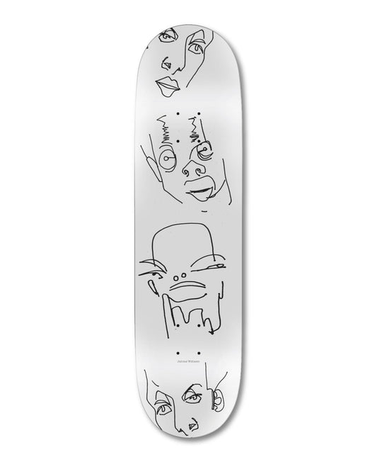 Hopps Dreamer Skateboard Deck - Silver