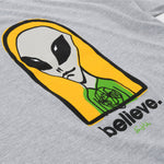 Alien Workshop SAMMY BELIEVE T-Shirt - Heather Gray