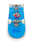 Enuff 7.25" Skully Mini Skateboard Complete - Blue - LocoSonix