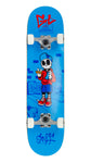 Enuff 7.25" Skully Mini Skateboard Complete - Blue - LocoSonix