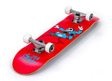 Enuff 7.75" Skully Skateboard Complete - Red - LocoSonix