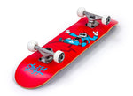 Enuff 7.25" Skully Mini Skateboard Complete - Red - LocoSonix