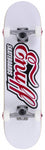 Enuff 7.75" Classic Logo Skateboard Complete - White - LocoSonix
