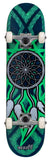 Enuff DREAMCATCHER MINI Skateboard Complete - Blue/Teal 7.25"