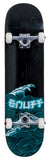 Enuff 8" Big Wave Skateboard Complete - Black / Blue - LocoSonix
