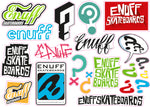 Enuff Sticker Sheet [20-stickers] - LocoSonix