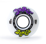 Enuff 55MM Super Softie Skateboard Wheels - White [set of 4] - LocoSonix