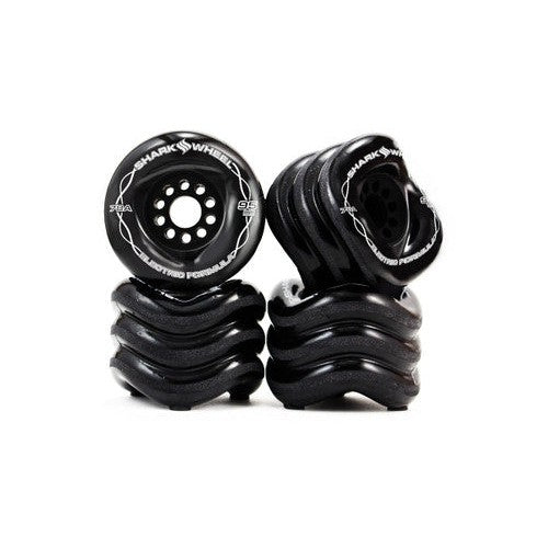 Shark Wheel Megalodon Longboard Wheels - Black 95mm 78A [set/4]