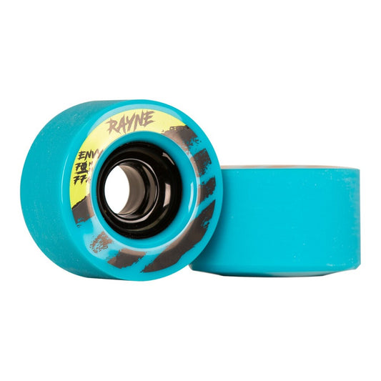 Rayne Envy Longboard Wheels - Teal 70mm 77A [set/4]