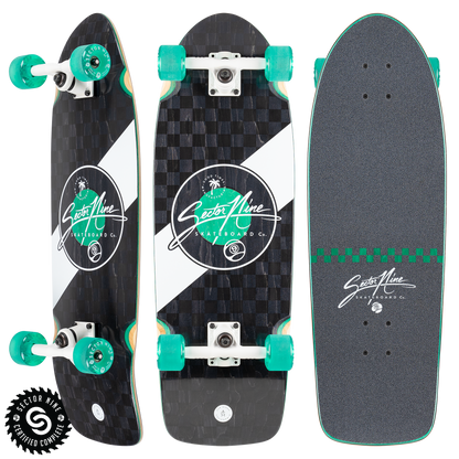 Sector9 Mosaic Fat Wave Longboard Complete 30"