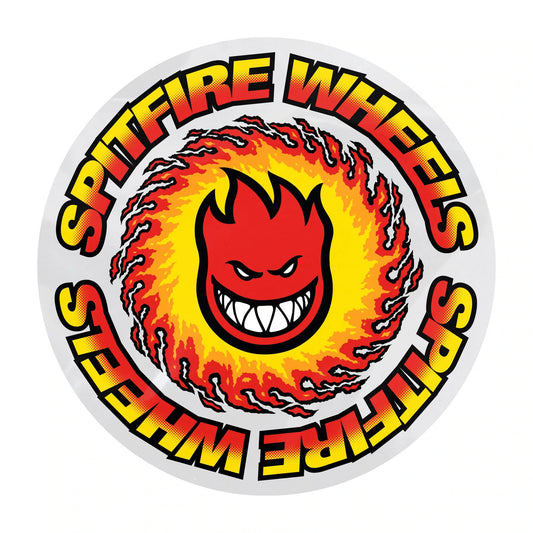 Spitfire OG Fireball Sticker 5.5"