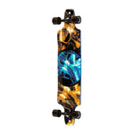 DB PARADIGM Longboard Complete 41" - Blue & Gold