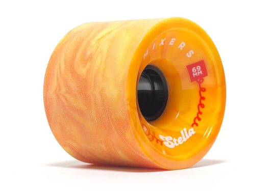 Stella Mixers 69MM 78A Wheels - Sunkit Orange [set of 4] - LocoSonix