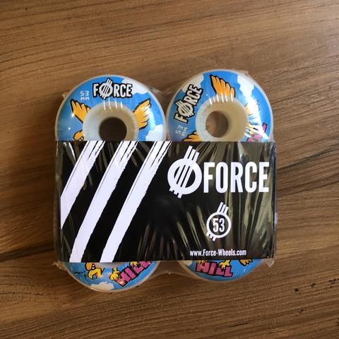 Force John Hill Bird Skateboard Wheels 53mm 101A [set/4]