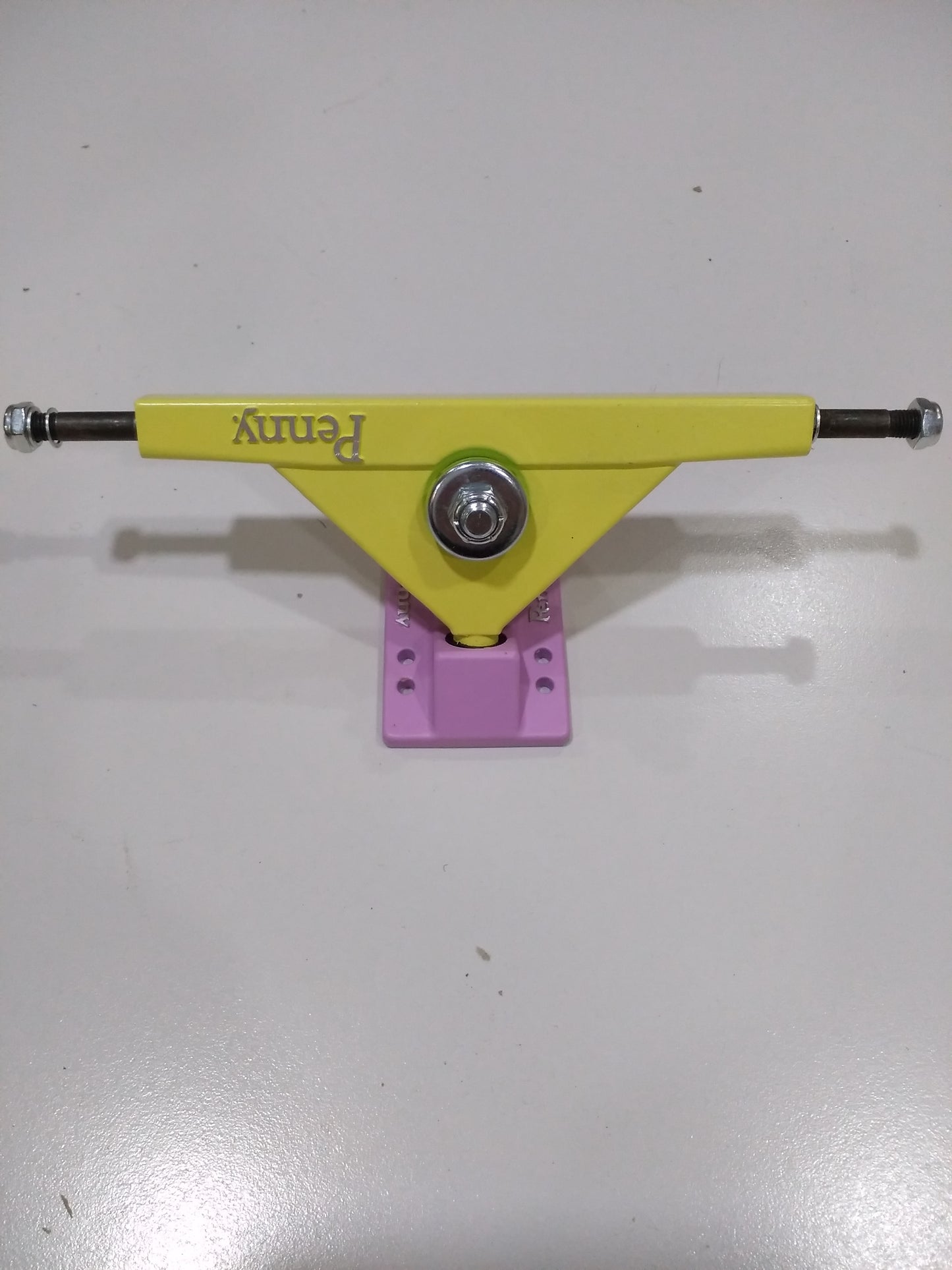 Penny Longboard Pastel Yellow / Pink Trucks [pair] - LocoSonix